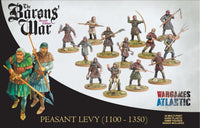 WARGAMES ATLANTIC - BARON'S WAR - PEASANT LEVY (1100-1350)