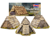 VICTRIX MINIATURES - VXE015 DARK AGES HUTS