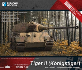 RUBICON MODELS - TIGER II KONIGSTIGER WITH ZIMMERIT SUPER HEAVY TANK