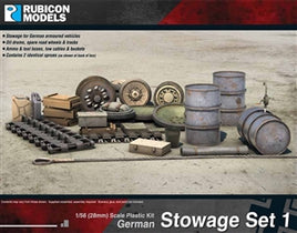 RUBICON MODELS - GERMAN STOWAGE SET 1