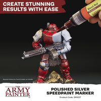 THE ARMY PAINTER - SPEEDPAINT MARKER - POLISHED SILVER