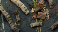 GAMERS GRASS : SANDBAG BARRICADES BASING BITS
