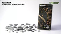 GAMERS GRASS : SANDBAG BARRICADES BASING BITS