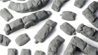 GAMERS GRASS : SANDBAG BARRICADES BASING BITS