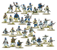 BOLT ACTION - Fallschirmjager Infantry (Winter) (Plastic)