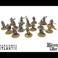 WARGAMES ATLANTIC - BARON'S WAR - FOOT SERJEANTS (1150-1320)
