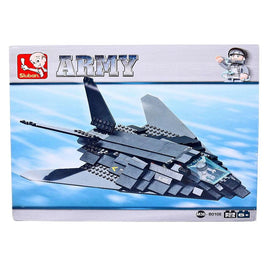 SLUBAN - Army F-117 Invisible Bomber Plane 209 Pcs M38-B0108 Building Blocks