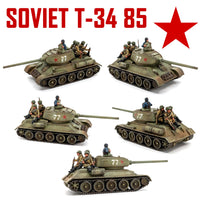 VICTRIX MINIATURES - SOVIET T34 76/85