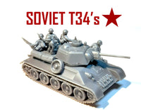 VICTRIX MINIATURES - SOVIET T34 76/85