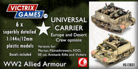 VICTRIX MINIATURES - VG12031 UNIVERSAL CARRIER