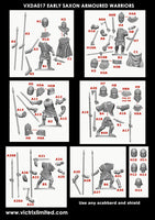 VICTRIX MINIATURES - VXWB002 EARLY SAXON WARBAND