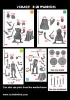 VICTRIX MINIATURES - VXDA021 IRISH WARRIORS