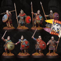 VICTRIX MINIATURES - VXDA023 CAROLINGIAN ARMOURED INFANTRY