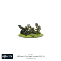 BOLT ACTION : US AIRBORNE 75MM PACK HOWITZER LIGHT ARTILLERY