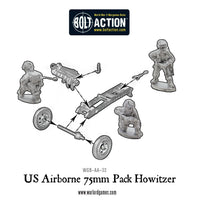 BOLT ACTION : US AIRBORNE 75MM PACK HOWITZER LIGHT ARTILLERY