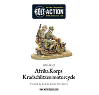 BOLT ACTION : AFRIKA KORPS KRADSCHUTZEN MOTORCYCLE