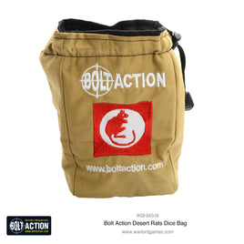BOLT ACTION : DICE BAG - DESERT RATS