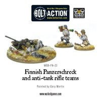 BOLT ACTION : FINNISH PANZERSCHRECK AND ANTI-TANK RIFLE TEAMS