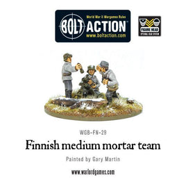 BOLT ACTION : FINNISH MEDIUM MORTAR TEAM