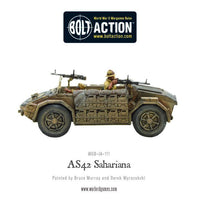 BOLT ACTION : AS42 SAHARIANA ARMOURED CAR