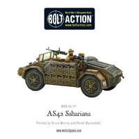 BOLT ACTION : AS42 SAHARIANA ARMOURED CAR