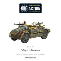 BOLT ACTION : AS42 SAHARIANA ARMOURED CAR