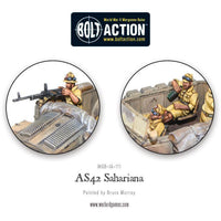 BOLT ACTION : AS42 SAHARIANA ARMOURED CAR