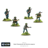 BOLT ACTION : ITALIAN PARACADUTISTI WITH GERMAN WEAPONS