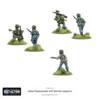 BOLT ACTION : ITALIAN PARACADUTISTI WITH GERMAN WEAPONS