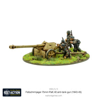 BOLT ACTION : FALLSCHIRMJAGER 75MM PAK 40 ANTI-TANK GUN