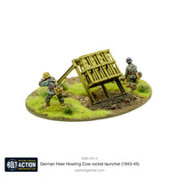 BOLT ACTION : GERMAN HEER HOWLING COW ROCKET LAUNCHER (1943 - 45)