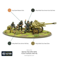 BOLT ACTION : GERMAN HEER LEFH 18/40 10.5CM HOWITZER (1943 - 45)