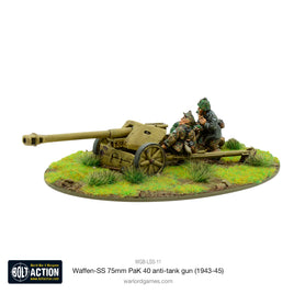 BOLT ACTION : WAFFEN-SS 75MM PAK 40 ANTI-TANK GUN