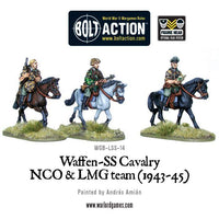 BOLT ACTION : WAFFEN-SS CAVALRY NCO & LMG TEAM