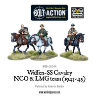 BOLT ACTION : WAFFEN-SS CAVALRY NCO & LMG TEAM