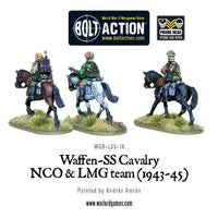 BOLT ACTION : WAFFEN-SS CAVALRY NCO & LMG TEAM