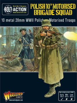 BOLT ACTION : POLISH 10TH MOTORISED BRIGADE SQUAD