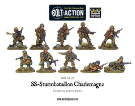 BOLT ACTION : STURMBATAILLON CHARLEMAGNE SQUAD