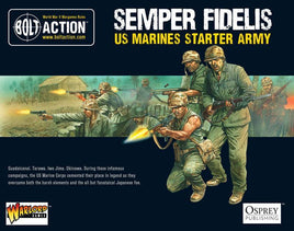 BOLT ACTION : STARTER ARMY - US MARINE CORPS