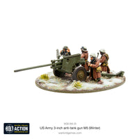 BOLT ACTION : US ARMY M5 3" AT GUN (WINTER)