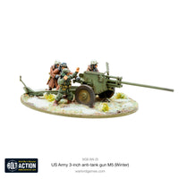 BOLT ACTION : US ARMY M5 3" AT GUN (WINTER)