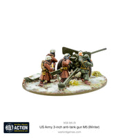 BOLT ACTION : US ARMY M5 3" AT GUN (WINTER)