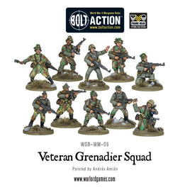 BOLT ACTION : VETERAN GRENADIERS SQUAD