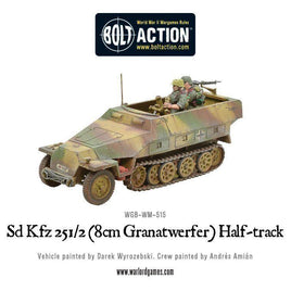 BOLT ACTION : SD.KFZ 251/2 AUSF D (8CM GRANATWERFER) HALF TRACK