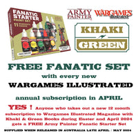 Wargames illustrated Print Subscription (New Zealand) 12 Issues POST INCLUDED