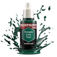 WARPAINTS FANATIC TEMPLE GATE TEAL