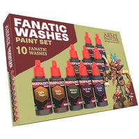 THE ARMY PAINTER - WARPAINTS FANATIC WASHES PAINT SET