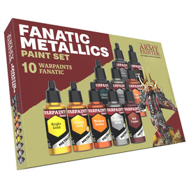 THE ARMY PAINTER - WARPAINTS FANATIC METALLICS SET