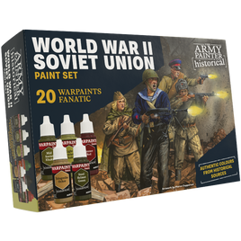 ARMY PAINTER - WARPAINTS HISTORICAL - WWII SOVIET ARMY PAINT SET