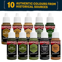 ARMY PAINTER - WARPAINTS HISTORICAL  - WWII GERMAN AFRIKA KORPS PAINT SET